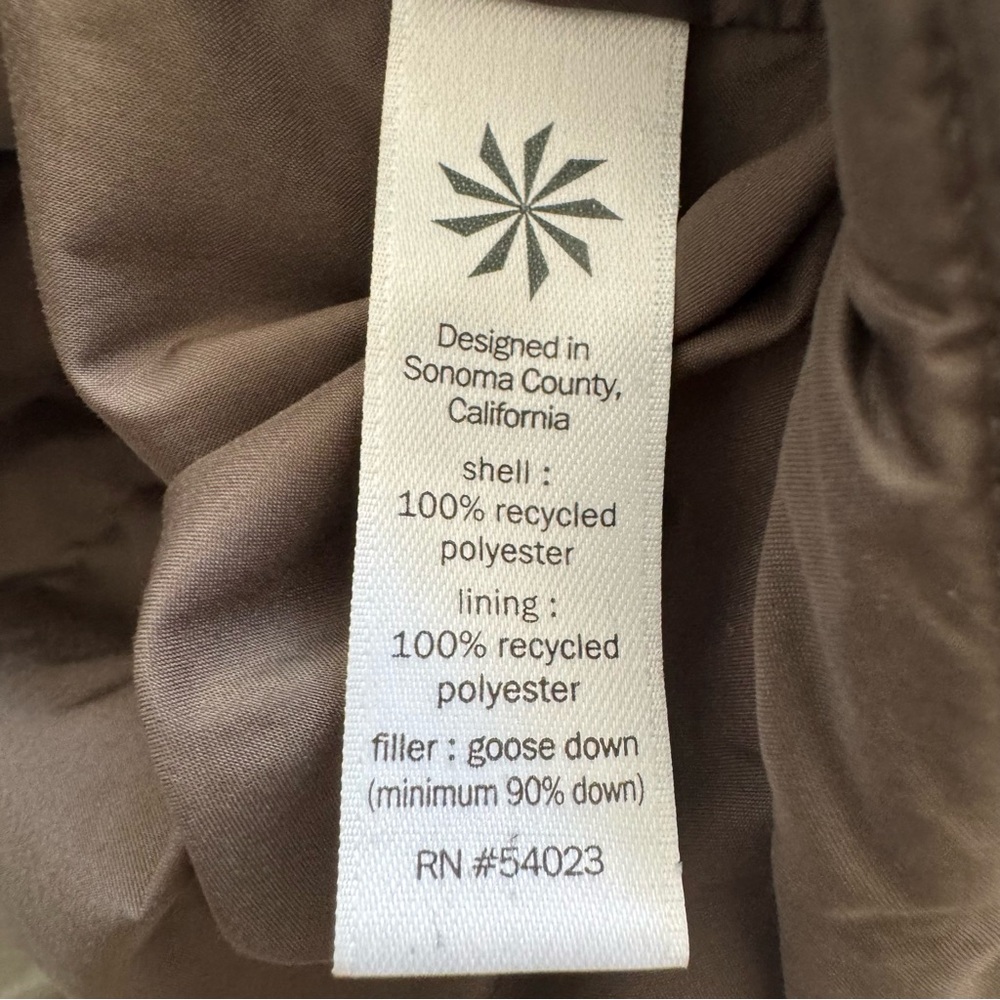 Athleta Responsible Goose Down Jacket Puffer Full… - image 5